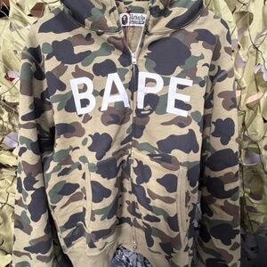 BAPE Camo Full Zip Hoodie
